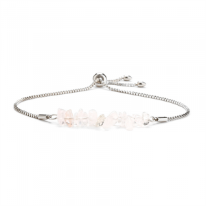 Clear Quartz Chip Bracelet
