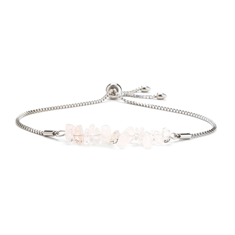Clear Quartz Chip Bracelet
