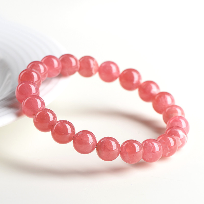 Natural ice species red agate fashion bracelet