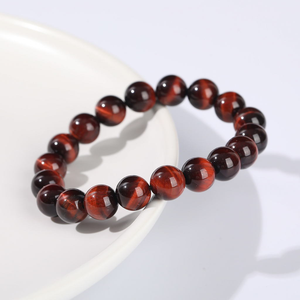 Natural Red Tiger’s Eye Bracelet
