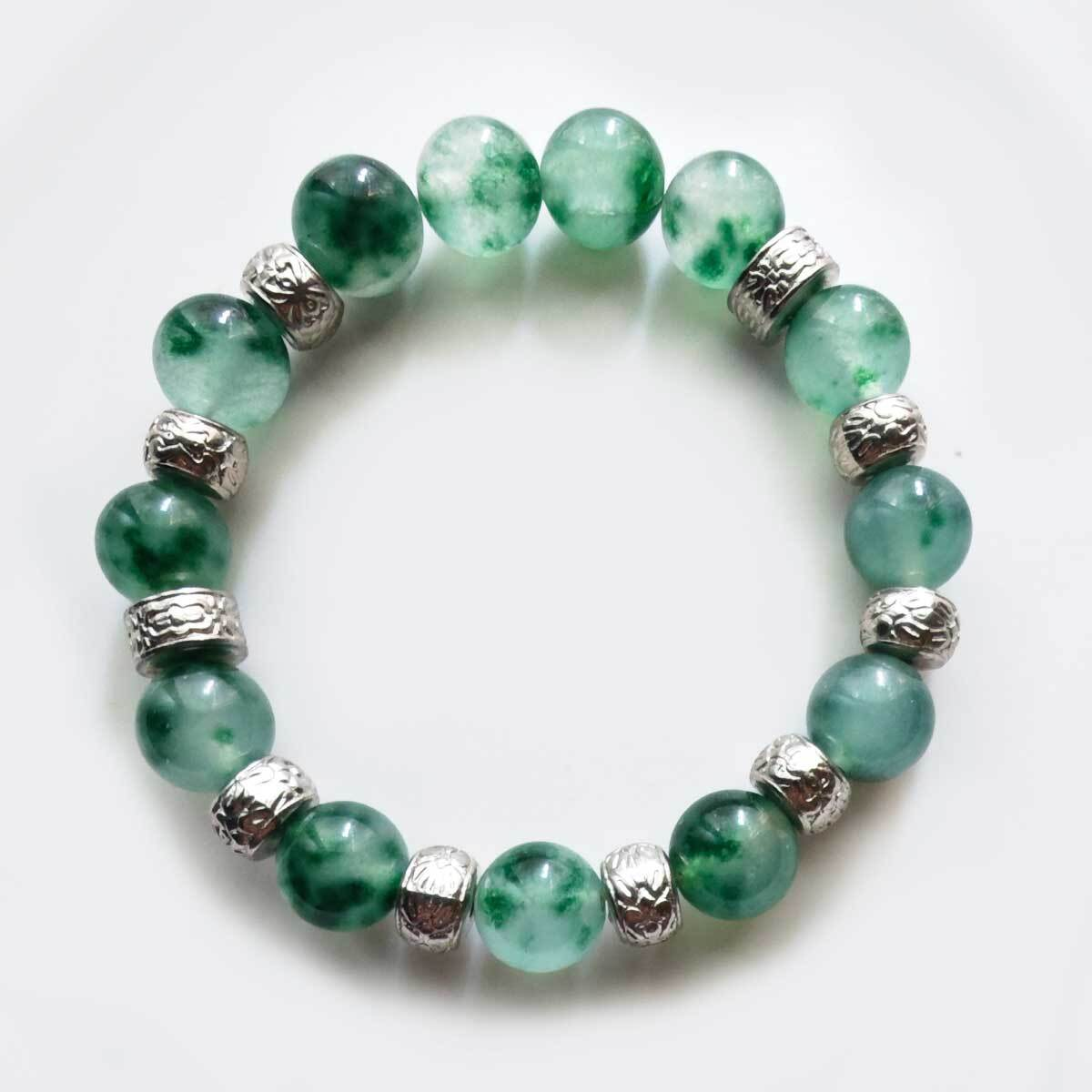 Natural Sea Green Chalcedony Bracelet