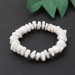 Natural Blue Moonstone Chip Bracelet